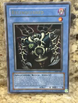 YUGIOH RELINQUISHED SDP-001 ULTRA - NM - Image 1