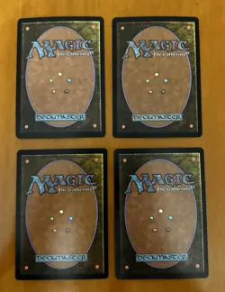4X DRAGON’S RAGE CHANNELER FOIL SIGNED MARTINA FACKOVA 3 Eng 1 Ita Mtg Magic - Image 2