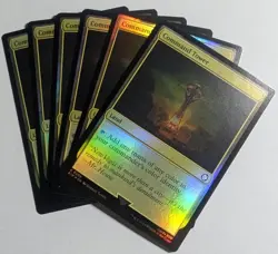 Command Tower Foil x1 Fallout Commander MTG Magic the Gathering LP/NM - Image 3
