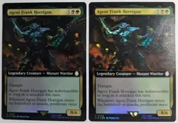 Agent Frank Horrigan Extended Art Foil x1 Fallout MTG Magic the Gathering LP/NM - Image 4