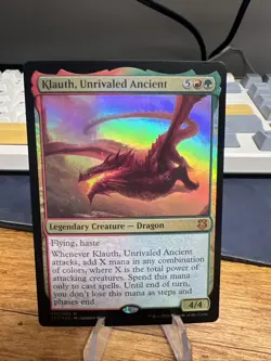 Klauth, Unrivaled Ancient Commander: Adventures in the Forgotten Realms Foil - Image 1