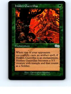 Hidden Guerrillas #261 Green Uncommon Urza's Saga MTG NP NM/NM+ - Image 1