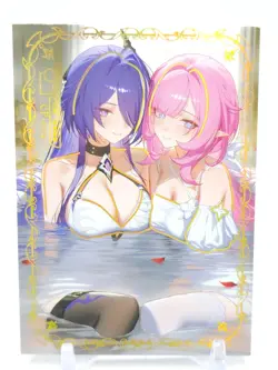Key of The Moon & Stars - Anime Waifu Trading Card - Acheron & Elysia - Image 1