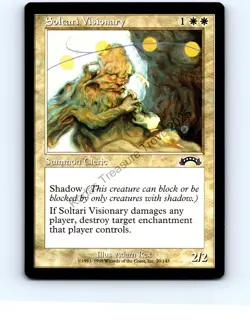 Soltari Visionary #20 Common Exodus MTG NP Lightly played - Image 1
