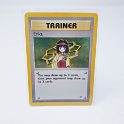 Erika Trainer 16/132 Holo Gym Heroes Pokemon TCG Card Rare WOTC Vintage ENG - Image 1