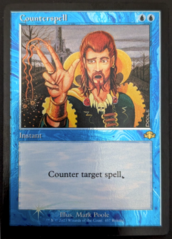 mtg magic counterspell FOIL release promo retro ENGLISH contresort - Image 1
