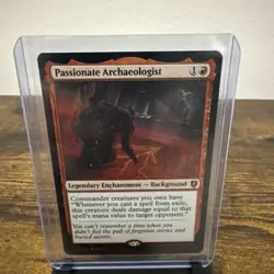 MTG - PASSIONATE ARCHAEOLOGIST (Foil) - Battle for Baldur's Gate (M) - Image 1
