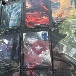 Mtg Edge of eternities Borderless full art land set x2 - Image 1