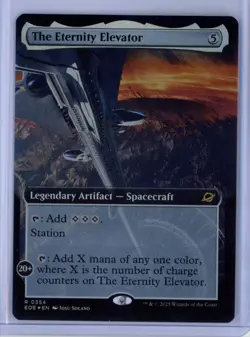 MtG EoE The Eternity Elevator #354 Extended Art FOIL - Image 1