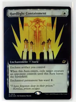 MtG EoE Hardlight Containment #319 Extended Art FOIL - Image 1