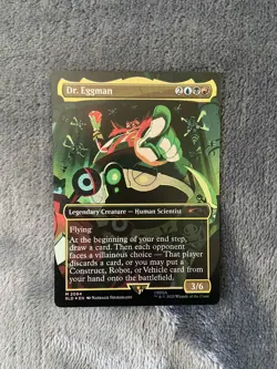 Dr. Eggman MTG Secret Lair x Sonic the Hedgehog Nm/M - Image 1