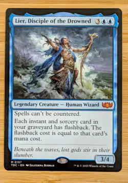 Lier, Disciple of the Drowned [Tarkir: Dragonstorm] MTG - Image 1