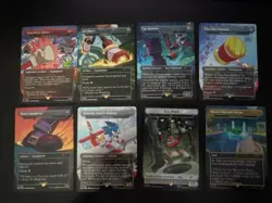 MTG Secret Lair x Sonic: Turbo Gear Foil Edition OPENED - Image 1