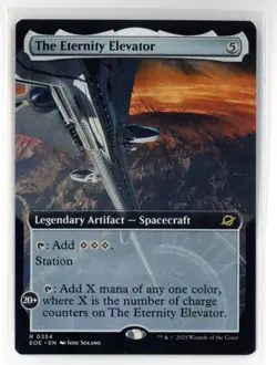 MtG EoE The Eternity Elevator #354 Extended Art Non-Foil - Image 1
