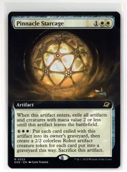 MtG EoE Pinnacle Starcage #322 Extended Art Non-Foil - Image 1