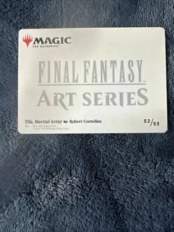 Tifa, Martial Artist - Art Series 52/53 - Final Fantasy - MTG - Art Card - Image 2