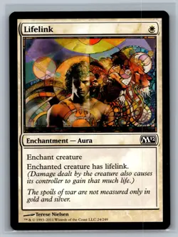 Magic The Gathering Magic 2012 4x Lifelink #24/249 MTG TCG CCG M12 Playset - Image 1