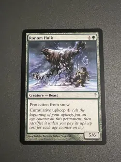MTG - Ronom Hulk - Coldsnap - #119 - LP - Green - Regular - Image 1