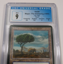 MTG Magic the Gathering Veldt Ice Age CGC 9 MINT 1995 NM Reserved List - Image 2