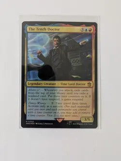 MTG The Tenth Doctor M Doctor Who Magic The Gathering Free Postage NM/M - Image 2