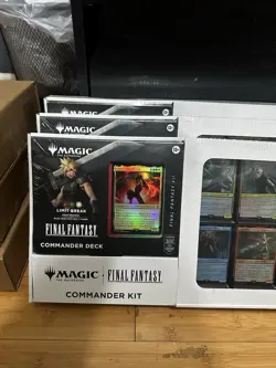 Magic The Gathering FINAL FANTASY Deluxe Commander Kit Limit Break Cloud MTG (6) - Image 2
