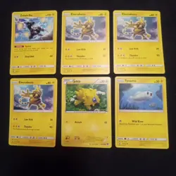 Lot Of Electric Type Pokemon Cards! Featuring Surfing Pikachu (See Pics & Descr) - Image 4