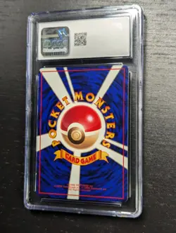 1998 Pokemon Japanese Vending Series 3 Rhydon #112 ⛰ CGC 9 MINT Tomokazu Art 🎨 - Image 3