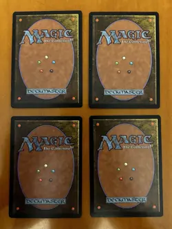 4x SUBMERGE SIGNED MARK ROMANOSKY MTG magic The Gathering - Image 2