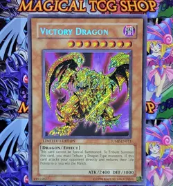 Yugioh Victory Dragon JUMP-EN011 Secret Rare Shonen JUMP Magazine Promo NM - Image 1