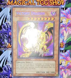 Yugioh Victory Dragon JUMP-EN011 Secret Rare Shonen JUMP Magazine Promo NM - Image 3