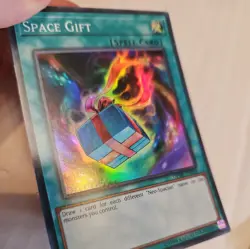 Space Gift OP08-EN010 Super Rare Yugioh TCG yu gi oh - Image 3