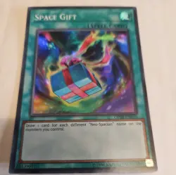 Space Gift OP08-EN010 Super Rare Yugioh TCG yu gi oh - Image 4