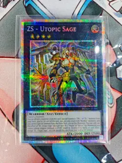 Yugioh Asian English OCG DUAD-AE104 ZS - Utopic Sage - PSER - Image 1