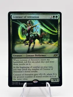 Centaur of Attention 132/244 Foil Unfinity UNF MTG LP - Image 1
