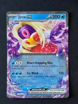 Jinx ex 124/165 - 151 English Double Rare - Scarlet & Violet Pokemon Card NM - Image 1