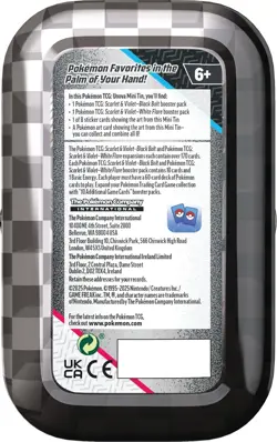 Pokemon TCG: Unova Mini Tin - Krookodile & Excadrill (2 Booster Packs & 1 Card) - Image 2