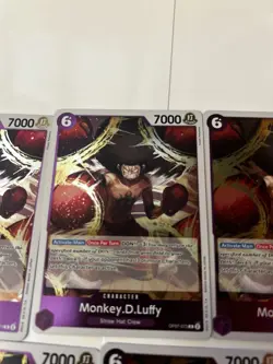 5 One Piece Card Monkey D. Luffy OP07-073 R 500 Years in the Future - Image 3