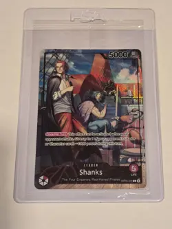 PSA Magazine SHANKS OP09-001 Promo Card One Piece SEALED - Image 1