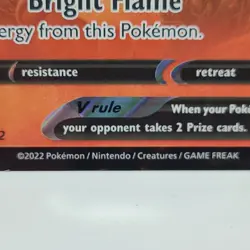 Infernape V Pokemon Giant Promo Card x3 Oversized Jumbo 200 HP Punch Flame Basic - Image 5