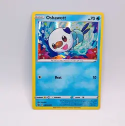 Oshawott Black Star Promo Holo Rare SWSH222 Sword & Shield Pokemon Card NM - Image 1