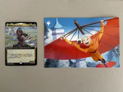 SDCC 2025 Magic The Gathering X Avatar Katara The Fearless & Promo Card IN HAND - Image 1