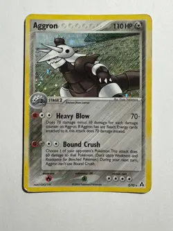 Aggron 2/92 - Holofoil - Legend Maker - Pokemon Card - HP - Image 1