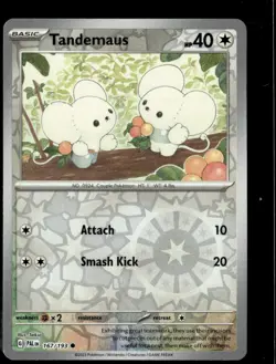 Pokemon Tandemaus 167/193 Paldea Evolved Reverse Holo Common 4 Card Lot LP - Image 1