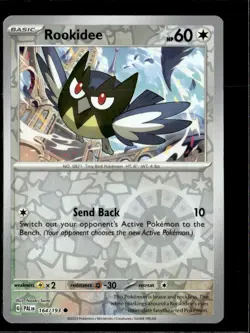 Pokemon Rookidee 164/193 Paldea Evolved Reverse Holo Common 4 Card Lot LP - Image 1