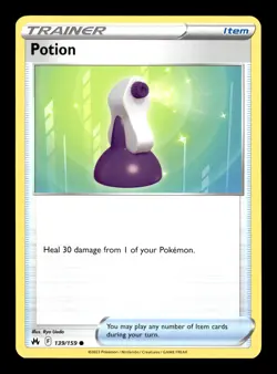 Pokemon TCG: Crown Zenith Trading Card - Trainer: Potion - 139/159 - Image 1