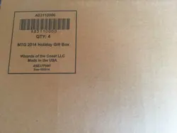 2014 MTG KHANS OF TARKIR HOLIDAY GIFT 4 BOX CASE FACT SEALD NEW ,,,,,,,,,,,,, - Image 3