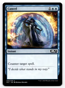 MTG Cancel 046/274 M21 2021 Core Set Common - Image 1
