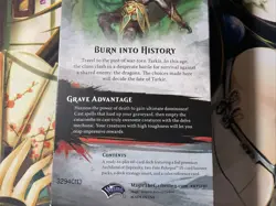 2015 MTG FATE REFORGED INTRO PACK FACTORY SEALD. GRAVE ADVANTAGE - Image 5