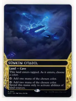 MtG EoS Sunken Citadel #41 Borderless Stellar Sights Non-Foil - Image 1