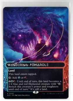 MtG EoS Wandering Fumarole #45 Borderless Stellar Sights Non-Foil - Image 1